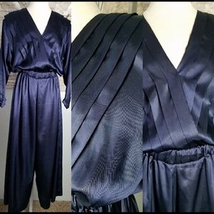 Vintage Victoria Secret Navy Jumpsuit